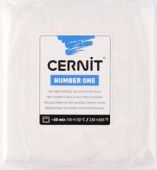 Полимерная глина Cernit Number One 010 (белый полупрозрачный) 250 г. купить в интернет-магазине ФлориАрт
