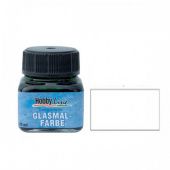 Краска лаковая по стеклу Hobby Line Glasmal-Farbe, бесцветная прозрачная, 20 мл купить в интернет-магазине ФлориАрт