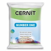 Полимерная глина Cernit Number One 611 (светло-зеленый, полупрозрачный) 56 г. купить в интернет-магазине ФлориАрт