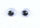 Глазки круглые, черно-белые, 4 мм (уп. 20 шт.) купить в интернет-магазине ФлориАрт