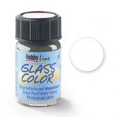 Краска по стеклу Hobby Line Glass Color, белая (160°C, 20 мл) купить в интернет-магазине ФлориАрт