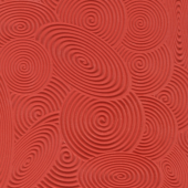 Текстурный лист Cernit "Спирали", каучук, 9х9 см купить в интернет-магазине ФлориАрт