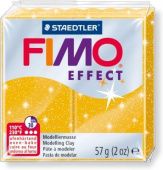 Полимерная глина FIMO Effect 112 (золотой с блёстками) 57 гр купить в интернет-магазине ФлориАрт