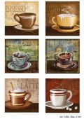 Декупажная карта  Coffee (А3, 30 гр/м2, Base of Art) купить в интернет-магазине ФлориАрт