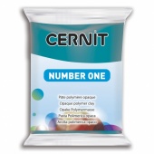 Полимерная глина Cernit Number One 230 (сине-зеленый) 56 г. купить в интернет-магазине ФлориАрт
