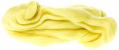 Шерсть для валяния, гребенная лента, полутонкая, цвет лимон 030 (50 г, Камтекс) купить в интернет-магазине ФлориАрт