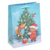 Пакет ламинированный вертикальный "Чудес в Новом году", 27х23х8 см купить в интернет-магазине ФлориАрт