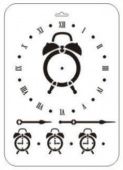 Трафарет прямоугольный "Будильник ТТР-20", 22х31 см ("Дизайн Трафарет") купить в интернет-магазине ФлориАрт