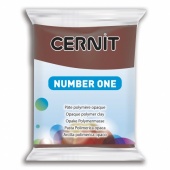 Полимерная глина Cernit Number One 800 (коричневый) 56 г. купить в интернет-магазине ФлориАрт
