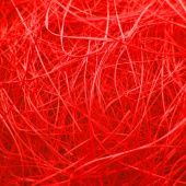 Сизалевое волокно, цвет ярко-красный, 25 гр. купить в интернет-магазине ФлориАрт