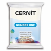 Полимерная глина Cernit Number One 027 (белый укрывистый) 56 г. купить в интернет-магазине ФлориАрт