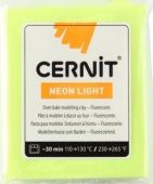 Полимерная глина Cernit Neon Light 700 (неоновый желтый) 56 г. купить в интернет-магазине ФлориАрт