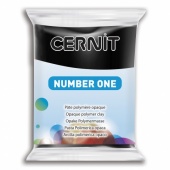 Полимерная глина Cernit Number One 100 (черный) 56 г. купить в интернет-магазине ФлориАрт