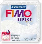 Полимерная глина FIMO Effect 052 (белый с блёстками) 57 гр купить в интернет-магазине ФлориАрт