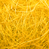Сизалевое волокно, цвет жёлтый, 20-25 гр. купить в интернет-магазине ФлориАрт
