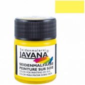 Растекающаяся краска по шелку Javana, желтая флюоресцентная (8139), 50 мл. купить в интернет-магазине ФлориАрт