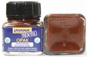Нерастекающаяся краска по темным тканям "Javana Tex Opak", коричневая (59), 50 мл. купить в интернет-магазине ФлориАрт