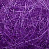 Сизалевое волокно, цвет фиолетовый, 25 гр. купить в интернет-магазине ФлориАрт