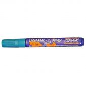 Маркер для темных тканей "Javana texi max OPAK", бирюзовый купить в интернет-магазине ФлориАрт