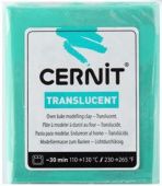 Полимерная глина Cernit Translucent 620 (полупрозрачный изумруд) 56 г. купить в интернет-магазине ФлориАрт