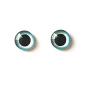 Глазки стеклянные, цвет 012, 10 мм (2 шт.) купить в интернет-магазине ФлориАрт