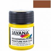Растекающаяся краска по шелку Javana, коричневая (8107), 50 мл. купить в интернет-магазине ФлориАрт
