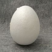 Яйцо из пенопласта, длина 12 см купить в интернет-магазине ФлориАрт