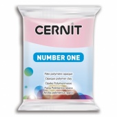 Полимерная глина Cernit Number One 475 (розовый, полупрозрачный) 56 г. купить в интернет-магазине ФлориАрт