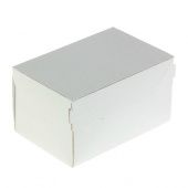 Крафт коробка из картона, 15х10х8,5 см (белая) купить в интернет-магазине ФлориАрт