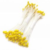 Тычинки с жёлтыми крупными круглыми головками 150 шт купить в интернет-магазине ФлориАрт
