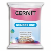 Полимерная глина Cernit Number One 481 (малиновый, полупрозрачный) 56 г. купить в интернет-магазине ФлориАрт