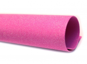 Глиттерный перламутровый фоам ЭВА 20х30 см, 2 мм цв. ярко-розовый купить в интернет-магазине ФлориАрт