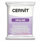 Полимерная глина Cernit Opaline 010 (белый полупрозрачный) 56 г. купить в интернет-магазине ФлориАрт