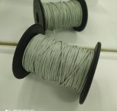 Шнур вощеный серый 1мм, 1м купить в интернет-магазине ФлориАрт