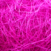 Сизалевое волокно, цвет фуксия, 25 гр. купить в интернет-магазине ФлориАрт