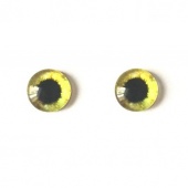 Глазки стеклянные, цвет 014, 10 мм (2 шт.) купить в интернет-магазине ФлориАрт