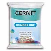 Полимерная глина Cernit Number One 676 (бирюзовый, полупрозрачный) 56 г. купить в интернет-магазине ФлориАрт