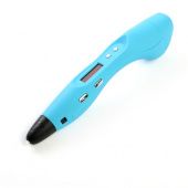 3D-ручка Funtastique ONE FP001A, ABS и PLA, с дисплеем (голубая) +3 цвета пластика купить в интернет-магазине ФлориАрт