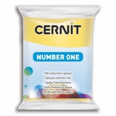 Полимерная глина Cernit Number One 700 (желтый) 56 г. купить в интернет-магазине ФлориАрт