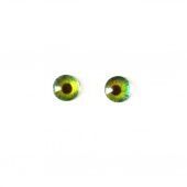 Глазки стеклянные, цвет 011, 6 мм (2 шт.) купить в интернет-магазине ФлориАрт