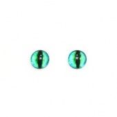 Глазки стеклянные, цвет 005, 8 мм (2 шт.) купить в интернет-магазине ФлориАрт