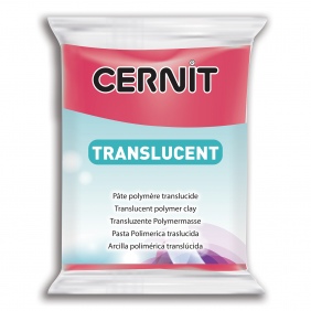 Полимерная глина Cernit Translucent 474 (полупрозрачный рубин) 56 г. купить в интернет-магазине ФлориАрт