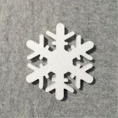 Новогоднее украшение "Снежинка" 15 см купить в интернет-магазине ФлориАрт