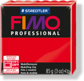Полимерная глина FIMO Professional 200 (красный) купить в интернет-магазине ФлориАрт