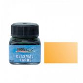 Краска лаковая по стеклу Hobby Line Glasmal-Farbe, оранжевая прозрачная, 20 мл купить в интернет-магазине ФлориАрт