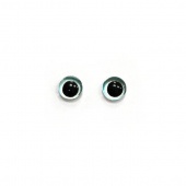 Глазки стеклянные, цвет 012, 6 мм (2 шт.) купить в интернет-магазине ФлориАрт