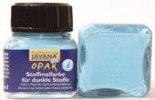 Нерастекающаяся краска по темным тканям "Javana Tex Opak", голубая арктическая (79), 20 мл. купить в интернет-магазине ФлориАрт