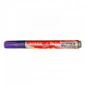Маркер по ткани с эффектом глиттера "Javana texi max glitter", фиолетовый купить в интернет-магазине ФлориАрт