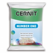 Полимерная глина Cernit Number One 600 (зеленый) 56 г. купить в интернет-магазине ФлориАрт