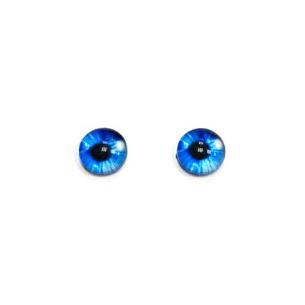 Глазки стеклянные, цвет 002, 8 мм (2 шт.) купить в интернет-магазине ФлориАрт